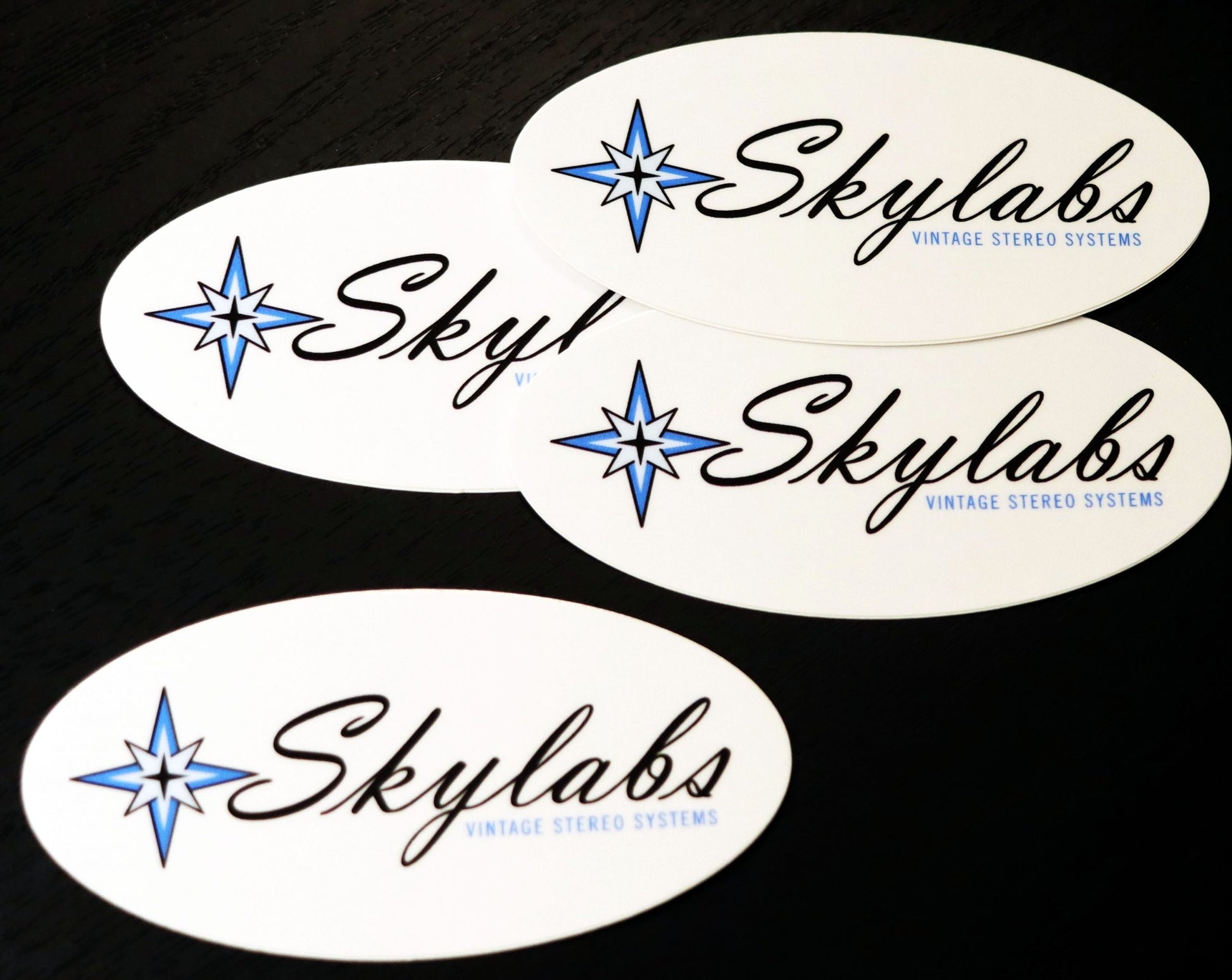 Skylabs Audio Oval Stickers